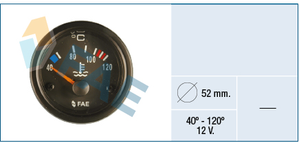 RELOJ TEMPERATURA 12V 99560