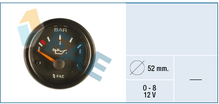 MANOMETRO 12V 99580