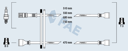 JGO DE CABLES BUJIAS 83060