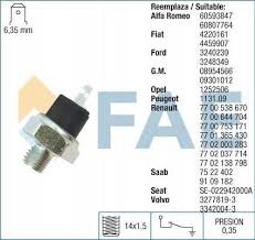 MANOCONTACTO PRESION ACEITE FAE 11410