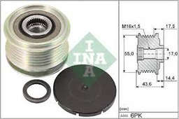 [F550181.03-F550181.04-F550181.05-535010510-2602881-595210] POLEA DE ALTERNADOR/NISSAN-RENAULT 535010510