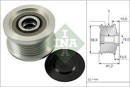 [104210-3410] POLEA DE ALTERNADOR/TOYOTA