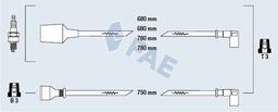 [83750] JGO DE CABLES BUJIA 83750